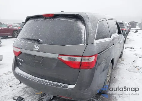 2013 Honda Odyssey Ex-L z USA, uszkodzony, nr VIN 5FNRL5H60DB008191